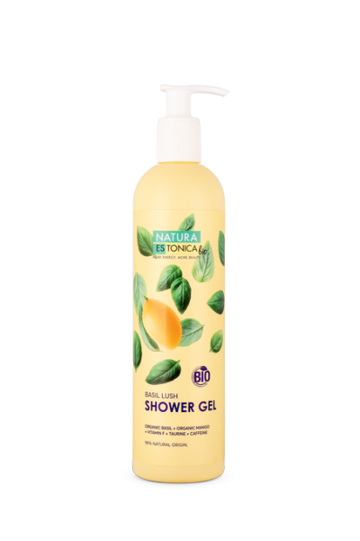 Gel de ducha basil lush 400 ml, Natura Estonica
